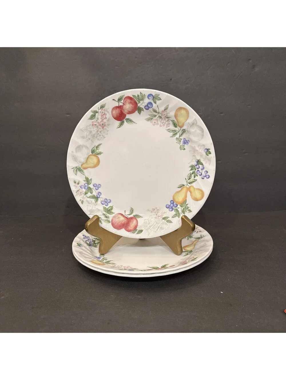 Corelle Chutney Set of 3 Luncheon Salad Dessert Plates 9